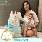 Shikha Singh Instagram - Pampers Premium Care is voted as the No. 1 softest diaper by all moms! Pampers has always been my favorite for Alayna👩‍👧 💛 I love how soft, gentle and rash free these diapers are on her skin. This makes her super happy and playful throughout the day. Now we know why Pampers Premium Care is voted as the No 1 softest diaper by moms and we are happy to crown Pampers - The King of Soft 👑👑👑 Do you want a chance to win this beautiful hamper? - Go comment below 👇🏼 and tell me why do you think Pampers Premium Care is the King of Soft 👑👑👑 - Don’t forget to tag 3 of your mommy friends and ask them to participate too 💛💛💛 #KingOfSoft #Pampers #PampersIndia #PampersPartner #PampersTribe #MomandBaby #DiaperBaby #BabyProducts #PampersBaby #pampersmom