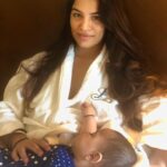 Shikha Singh Instagram - They say “A child gives birth to a mother” So technically I have two birthdays now but for my own mother who was also reborn today along with me “Happy Bday” & also hats off to all moms. I’m literally trying every single day & I think how did u guys do it without any help or full time working spouses not being there to help. Hats off to you & Cheers to all you Mom’s! Happy Birthday to me! P.S- Best part about this bday is having this munchkin on my lap on my birthday though I was getting ready for a bath tub time but Baby Al wanted mommy so mommy duties precedes. Thank you everyone for such lovely wishes 😇🙏🥰 #thankful #grateful #blessedwiththebest #godiskind The St. Regis Goa Resort