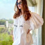 Shivaleeka Oberoi Instagram - Guess what’s written on my shirt? 👻 #Mood #Vibes
