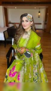 Shivaleeka Oberoi Instagram - Beaming like the brightest rainbow you’ve ever spotted💕🌈 
 @shivaleekaoberoi #BridesByShradhaLuthra

Makeup : @dollyouup_bys
Jewels : @ajewelsbyanmol
Outfit : @alixeeshantheaterstudio 
Hair : Team @dollyouup_bys
