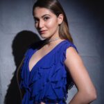 Shivaleeka Oberoi Instagram - About last night! 💙🦋 Styled by : @pallakhshah Outfit : @theohailakhanofficial Jewels : @kanika_rana_fine_jewellery Photos : @rishabhkphotography Hair : @arbazshaikh6210 Makeup : Me 😛