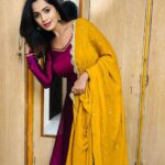 Shobha Shetty Instagram - 💓 . . . Outfit @mickeyfashions6
