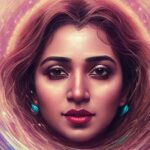Shreya Ghoshal Instagram - AI- la!! Art created by artificial intelligence.. I was too curious. Which one do you like?