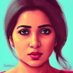 Shreya Ghoshal Instagram - AI- la!! Art created by artificial intelligence.. I was too curious. Which one do you like?