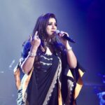 Shreya Ghoshal Instagram - Bhartiya naree rocking in saree! Outfit: @asopalav @saree.com_by_asopalav Jewellery: @sangeetaboochra Stylist: @stylebysaachivj Asst.: @styledbynikinagda @nehha_o