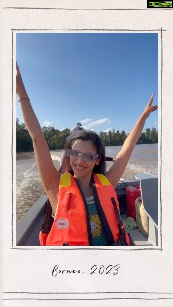 Shriya Pilgaonkar Instagram - Borneo, 2023 A very special trip with my grandparents ♥️ Celebrating Ajoba’s 100 countries travel ! 🌎 #Borneo #Sabah #KotaKinabalu #Sandakan #family #Travel #Rainforest