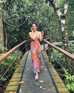 Shriya Pilgaonkar Instagram - Forest gypsy 🌺

@guaparesortwear