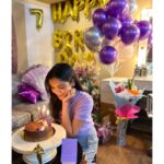 Shriya Pilgaonkar Instagram - 25.04 🎂x🎬x🎈x💜x😎x🥂x🌻 x 7