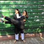 Shriya Pilgaonkar Instagram - Guilty of being low key obsessed with each other . Happy birthday my partner in crime and court . Our bond as Kashaf and Vandu was priceless and it’s so rare to have that spill over into our real lives too . I love you . I hope you’re writing a song and surrounding yourself with puppies . Jack and I love you . Happy birthday . Go be sexy and stupid . Okay bye . @isugandha 🫶🏼🎈