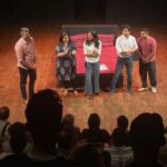 Shriya Pilgaonkar Instagram - Last night we hit a century with our play INTERNAL AFFAIRS at Prithvi Theatre . 100 shows !🎭🥂 It’s exhilarating being on stage & I’m so grateful to get to perform with these incredible actors. It’s been a mad, fun ride with this bunch😊 Big love to the audience who always gives us so much love. Thank u🙏🏼 🫶🏼 @akvariouslive @adhaarnotacard @akvarious @shikhatalsania @hussain.dalal @priyanshupainyuli @adhirbhat #100 #NatakLife #InternalAffairs #Akvarious #PrithviTheatre #Theatre #stage