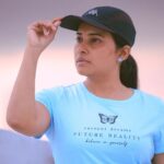 Shruthi Raj Instagram - 𝙅𝙐𝙎𝙏 𝙀𝙉𝙅𝙊𝙔 𝙒𝙃𝙀𝙍𝙀 𝙔𝙊𝙐 𝘼𝙍𝙀 🩵🩵🩵