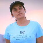 Shruthi Raj Instagram - 𝙅𝙐𝙎𝙏 𝙀𝙉𝙅𝙊𝙔 𝙒𝙃𝙀𝙍𝙀 𝙔𝙊𝙐 𝘼𝙍𝙀 🩵🩵🩵