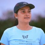 Shruthi Raj Instagram - 𝙅𝙐𝙎𝙏 𝙀𝙉𝙅𝙊𝙔 𝙒𝙃𝙀𝙍𝙀 𝙔𝙊𝙐 𝘼𝙍𝙀 🩵🩵🩵