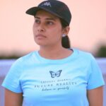 Shruthi Raj Instagram - 𝙅𝙐𝙎𝙏 𝙀𝙉𝙅𝙊𝙔 𝙒𝙃𝙀𝙍𝙀 𝙔𝙊𝙐 𝘼𝙍𝙀 🩵🩵🩵