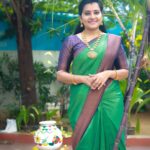 Shruthi Raj Instagram - இனிய பொங்கல் வாழ்த்துக்கள்💚💚💚