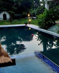 Shruti Bapna Instagram - So this is where I made a quick escape from Mumbai last week!
The gorgeous villa at @saffronstays osaree, Alibaug 😍
I loved how simple, minimalistic, and comfortable it was in every way. The vibe, the design, the decor is just on point and the foooooood...oh my! (even a simple bread toast tasted so yummy🤪)and most importantly the warm smiles who were constantly around to take care of everything needed 🙏And, I finally got to take a dip in their gorgeous pool after nearly 2 years phew! 🏊‍♀️💃
Can't wait to make another escape soon!!
.
.
.
.
.
#saffronstays #travelmaharashtra #alibaug #wherefamiliesbond #poolvibes #weekendgetaways #indiatravel
