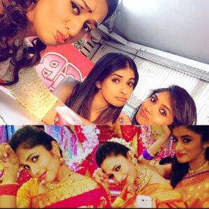 Shruti Bapna Instagram - Iyer sisters ❤️❤️❤️ #yehaimohabbatein  my dear Yhm lovers... thank you all for showering so much love on me, for appreciating my work and for allowing me to reach your hearts. Filled with gratitude...life will continue from one set to the other...but this one will remain special always. ❤️ 🙏🏽