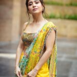Shweta Tripathi Instagram - Battata banni pataka 💥 Wearing: @sonamluthria @curiocottagejewelry 📸 @harshjanii Styled by @purplerhapsody MUA: @nisha.karna Hair: @foram_gotecha Style team: @monica_nim