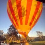 Shweta Tripathi Instagram - Jab 💛 banna 🎈on the Hot Air Ballon 🌤 Wearing @ilovepero #ThisIsQueensland #PlayGoldCoast #TataBattata Queensland, Australia