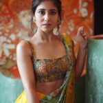 Shweta Tripathi Instagram - Battata banni pataka 💥 Wearing: @sonamluthria @curiocottagejewelry 📸 @harshjanii Styled by @purplerhapsody MUA: @nisha.karna Hair: @foram_gotecha Style team: @monica_nim