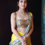 Shweta Tripathi Instagram - Battata banni pataka 💥 Wearing: @sonamluthria @curiocottagejewelry 📸 @harshjanii Styled by @purplerhapsody MUA: @nisha.karna Hair: @foram_gotecha Style team: @monica_nim