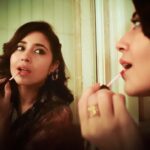 Shweta Tripathi Instagram - Where’s the party tonight!? 💄🥃✨ 📸 @nuclearpasta42 Styled by @purplerhapsody Style team: @monica_nim Wearing: @shopverb @elevate_promotions @varnikaaroraofficiall