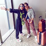 Shweta Tripathi Instagram - Big behen and Small behen off to see the Big Ben 🇬🇧#BigBenSmallBehens🇬🇧