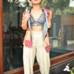 Shweta Tripathi Instagram - 🧀✨ 📸: @nuclearpasta42 Stylist: @purplerhapsody MUA: @nisha.karna Hair: @foram_gotecha Style team: @monica_nim Wearing: @be.true.official @hangemthere @refash_ @romanarsinghaniofficial @londonrag_in #SunainaSays #EscaypeLive #HotstarSpecials @one_life_studios_official @disneyplushotstar #BattataStyleFiles