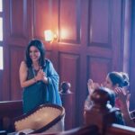 Shweta Tripathi Instagram - Off screen and on screen moods of Dr. Maya Bhasin 🙃🤓 Had lots of reasons to 😊🤣🥰 because of the 💛s involved in this 🎥 Luckily clicked a few photos with some too. Thank you @akvarious for making me a part of Rashmi’s world 🤗🤗 Makeup artist @nisha.karna Hair @mehvish.majithia Costume designer @rohitrchaturvedi #RashmiRocket #RSVP #Zee5