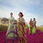 Shweta Tripathi Instagram - U N V E I L I N G 𝐉𝐡𝐨𝐨𝐥𝐞𝐲 • झूले • ਝੂਲੇ Swinging through a lifetime For @toraniofficial Story, concept & direction @karantorani Image courtesy @vanshvirmani Styling and image design @jahnvibansal Assistant director @asmipradeep Hair and make up @diva_rose21