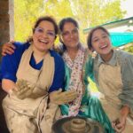 Shweta Tripathi Instagram - Happiness is.. Doing pottery with @mallikadua & @andretta.pottery ⛅️✨ Andretta Pottery
