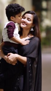 Siri Hanumanth Instagram - I dedicate this to @imshrihan ❤️

Make a reel on this sound nd dedicate to your loved ones❤️
.
.
#dharmamaheshinsindhooram #sindhoorammovie #dharmamahesh
.
.
Wearing : @elegant_threads_by_salma 
Vc: @heartfeltphotographyhyd
