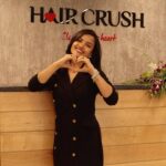 Siri Hanumanth Instagram – Get groomed at the trendiest Salon in Hyderabad. @salonhaircrush now at Kondapur 😍✨