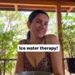 Sonnalli Seygall Instagram - Ice water therapy for face! Best way to tighten skin pores and tackle puffiness! I may skip my morning coffee, but never this 😉🥹 Pro tip- Never use ice cubes directly on your face, as it causes burns! #homeremedies #skincaretips #skinhealth #morningroutine #puffiness #wellnessthatworks