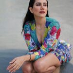 Sonnalli Seygall Instagram - For the sake of completing the grid 🔷 👗 @mandirawirkhq 📸 @ankitkumarphotographer