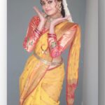 Sowmya Rao Nadig Instagram - Happy Krishna Janmashtami ☺️. #sowmyasharada #sareelove #festival #traditional #photoshoot #janamashtami #krishnajanmashtami