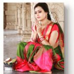 Sowmya Rao Nadig Instagram - Happy Varamahalakshmi #sowmyasharada #shoot #telguactress #serial #festival #varamahalakshmi