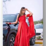 Sowmya Rao Nadig Instagram - ❤️ #sowmyarao #sowmyasharada Costume @divya_varun_official Photography @ravi_cross_clickx #jabardasth #etvtelugu #positivevibes