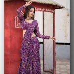Sowmya Rao Nadig Instagram - 🔮💜 Costume @divya_varun_official Jewellery @emmadi_silver_jewellery #sowmyasharada #sowmyarao #jabardasth #etvtelugu #positivevibes