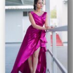 Sowmya Rao Nadig Instagram - Beauty begins the moment you decide to be yourself #sowmyasharada #sowmyarao Costume @divya_varun_official Earrings @lucky_jewelleries Photography @ravi_cross_clickx #jabardasth #etvtelugu #positivevibes