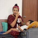Sridevi Ashok Instagram - Motherhood is incredible. Being a mom turns an ordinary woman into an extraordinary. Sometimes I wonder how I manages even after long exhausting day reading bed time stories in bed and then fall asleep on damp sheets. After being a mom, I become more responsible, selfless, having more patience. Motherhood teaches a lot and I am still learning from my experiences. @luvlap.in had made it easy and has always been a part of our journey To all the Women out there , don’t just let ur dreams stop u in anyways.! U can achieve anything if u have that mindset, so plan things accordingly and u will definitely reach the goal .! Wishing all the Super Mom’s “Happy Women’s Day“❤️ #srideviashok #LuvLapsupermoms #womensday #internationalwomensday #luvlap #babyproducts