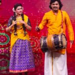 Sridevi Ashok Instagram - Mama Kutty team from Kpy Champions Season -4 @jayachandran_official @vinothkpy @palani_pattalam @vijaytelevision @director_thomson_vijaytv