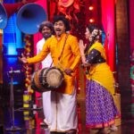 Sridevi Ashok Instagram - Mama Kutty team from Kpy Champions Season -4 @jayachandran_official @vinothkpy @palani_pattalam @vijaytelevision @director_thomson_vijaytv