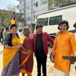 Sridevi Ashok Instagram - Mama Kutty team from Kpy Champions Season -4 @jayachandran_official @vinothkpy @palani_pattalam @vijaytelevision @director_thomson_vijaytv
