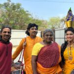Sridevi Ashok Instagram - Mama Kutty team from Kpy Champions Season -4 @jayachandran_official @vinothkpy @palani_pattalam @vijaytelevision @director_thomson_vijaytv