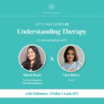 Tara Alisha Berry Instagram - If you've identified that you want to give therapy a shot but don't know where to start, this conversation is for you !! I will be going live with therapist Maria Rose from @themoodspace to talk about this and more !! Join us tomorrow (Friday, 17th February) at 6pm IST on Instagram. #LetsTalk #TheMoodSpace