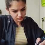 Tara Alisha Berry Instagram - When you're trying to work and document it for social media but your cat has other plans ! Hahahaha Does your cat do this too ? #lifewithacat #catlovers #cat #script #study #fun