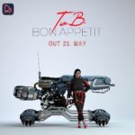 Tia Bajpai Instagram - Finally I can reveal the poster for my first English Track “Bon Appetit” from my upcoming international album “Upgrade”. Covid-19 tried to stop me, but it failed. India’s first Animated 3D music video out on 23rd of May. Bon Appetit 💎 #TiaB #BonAppetit #Upgrade #Covid19GoHome #ImHungry