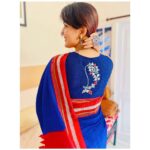 Vaidehi Parashurami Instagram - नवरात्रीच्या हार्दिक शुभेच्छा! 🌸🙏🏻 🌸 Saree & nath by @navinyas_handloom #navratrispecial #happynavratri #festiveseason #sareelove #coloursoflife #royalblue #indian #traditional #nath #loveit
