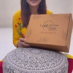 Vaidehi Parashurami Instagram - I’m ready and super excited with @theearthcanvasandco ‘s DIY Ganpati Kit! Visit @theearthcanvasandco for further information and quickly grab your own DIY kit and celebrate this festival this year in an eco friendly way!